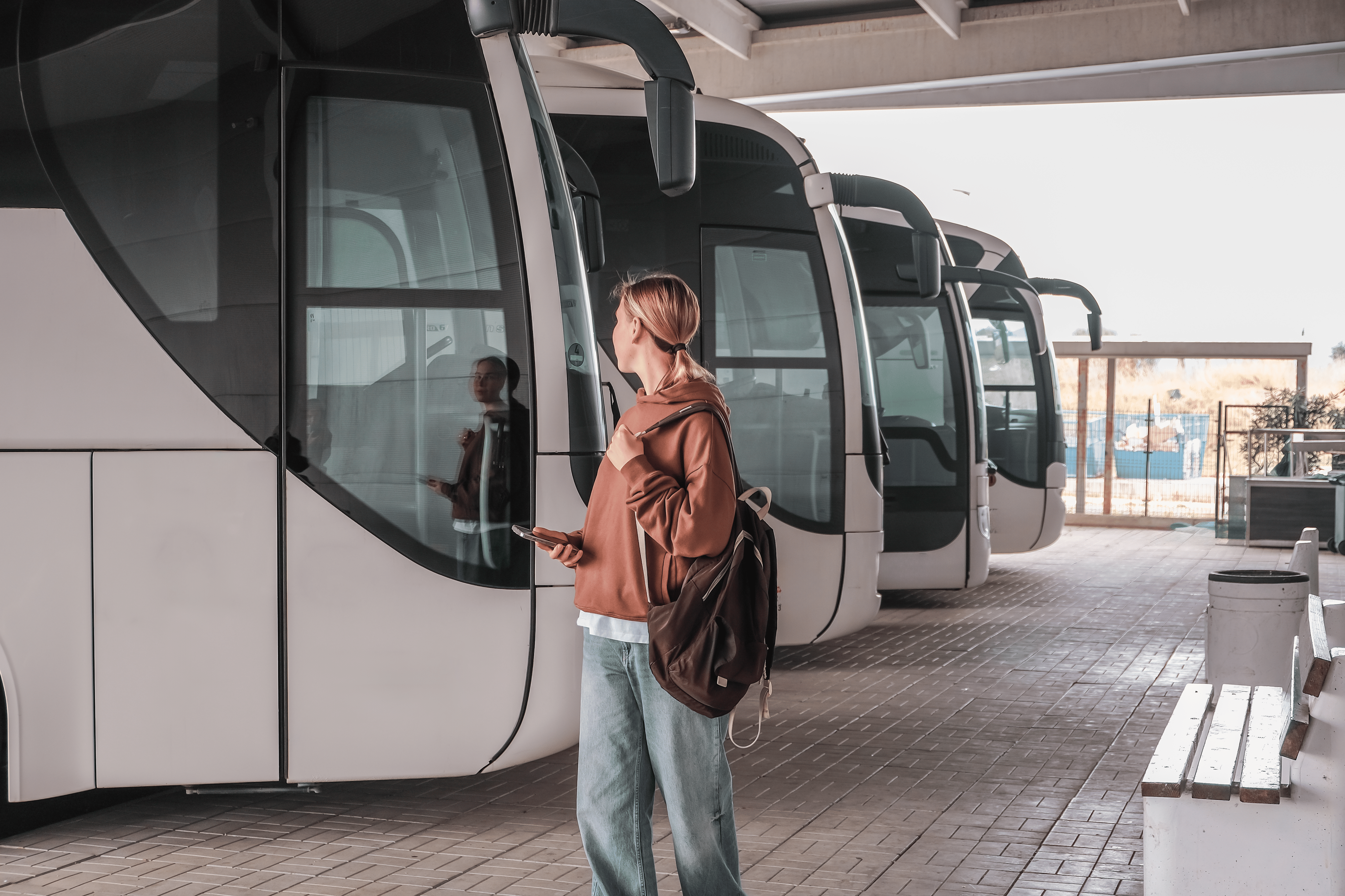 Shuttle transport service for groups in Tunisia 2